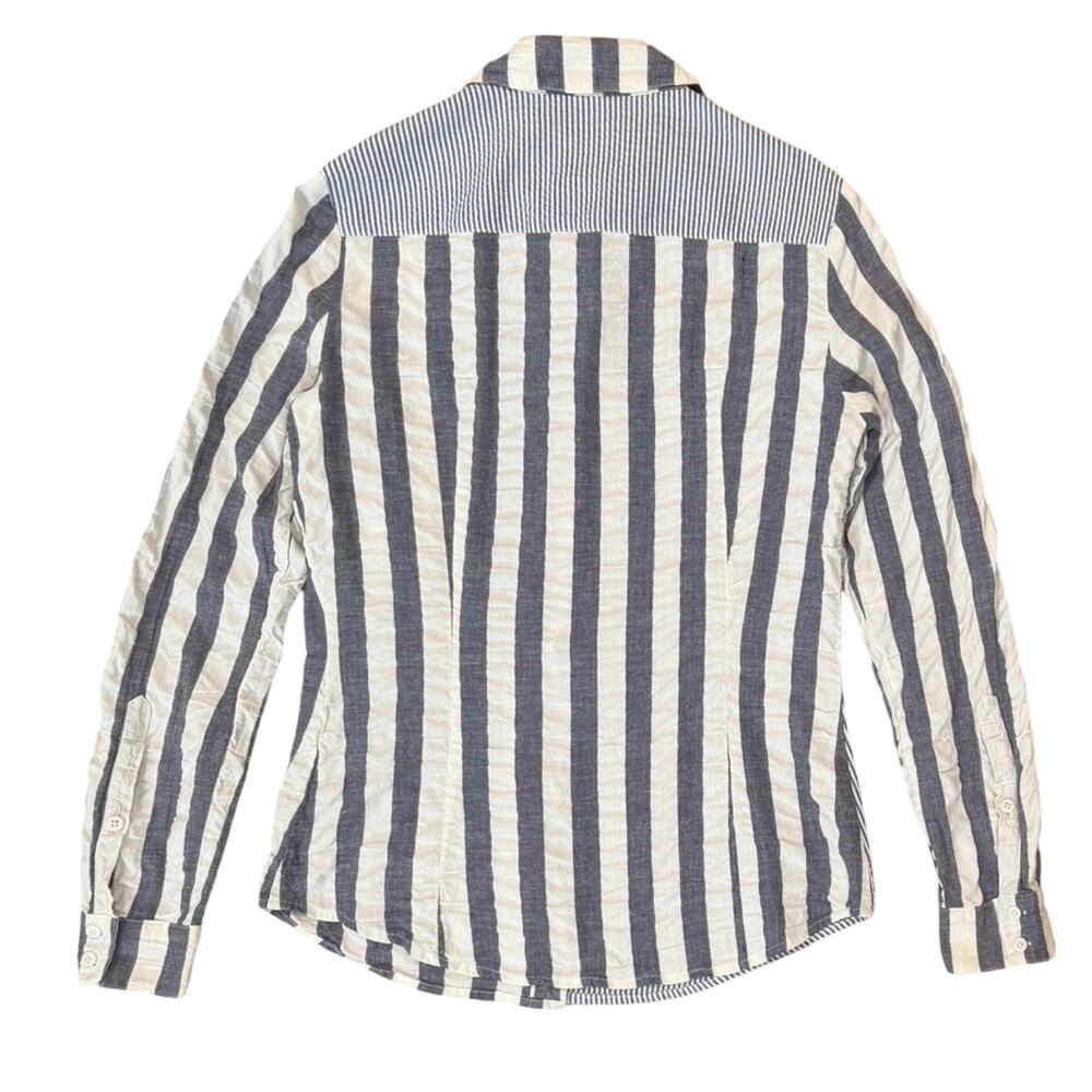Rachel Antonoff Seersucker Erin Blouse - Picture 7 of 7